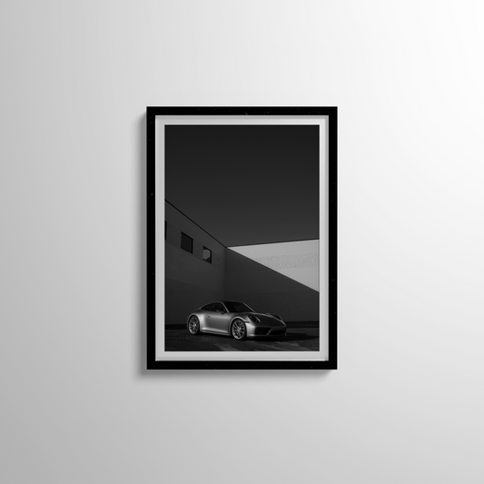 Porsche 911 Black and White