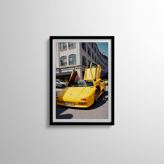 Lamborghini Diablo on Film