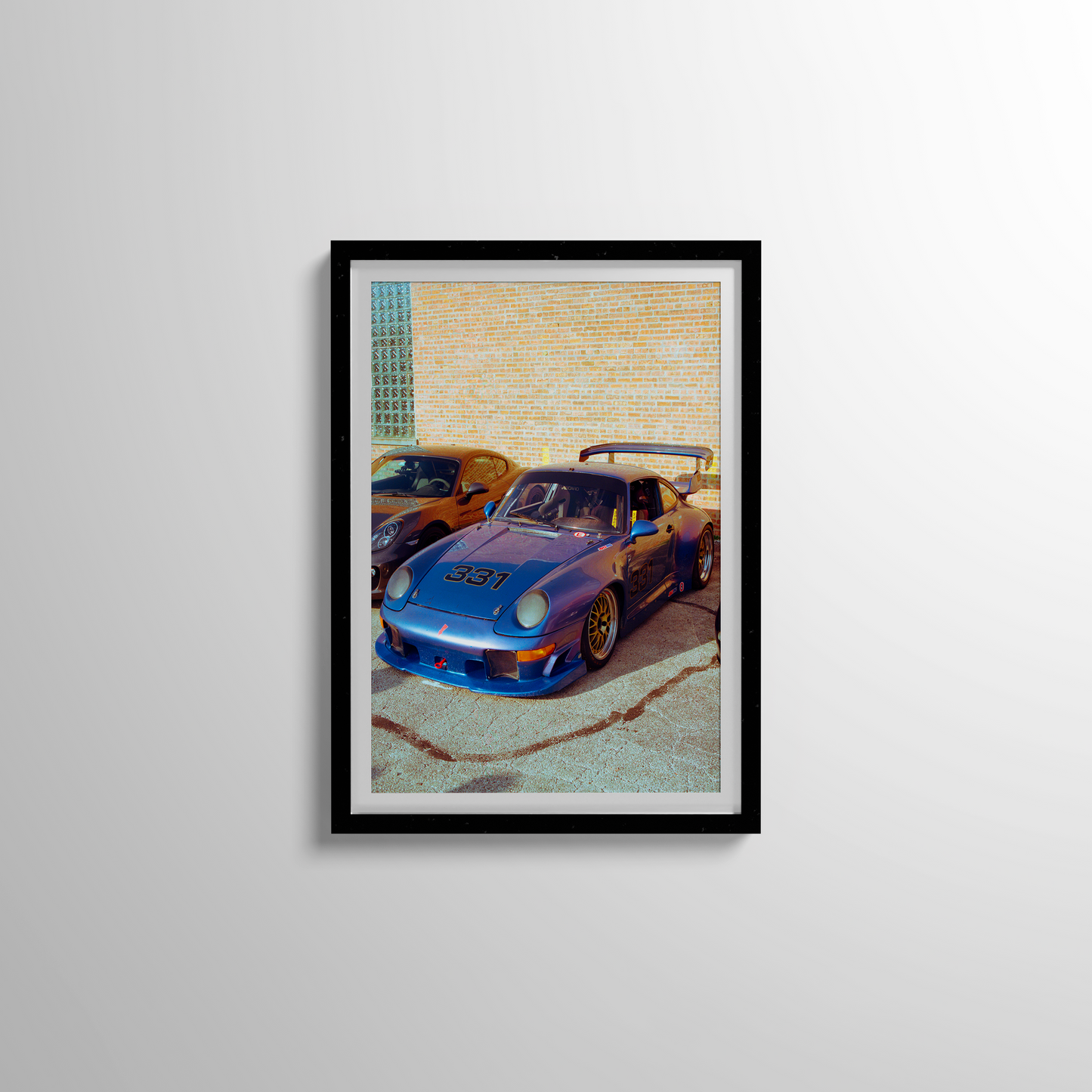 993 Porsche Racecar on Film