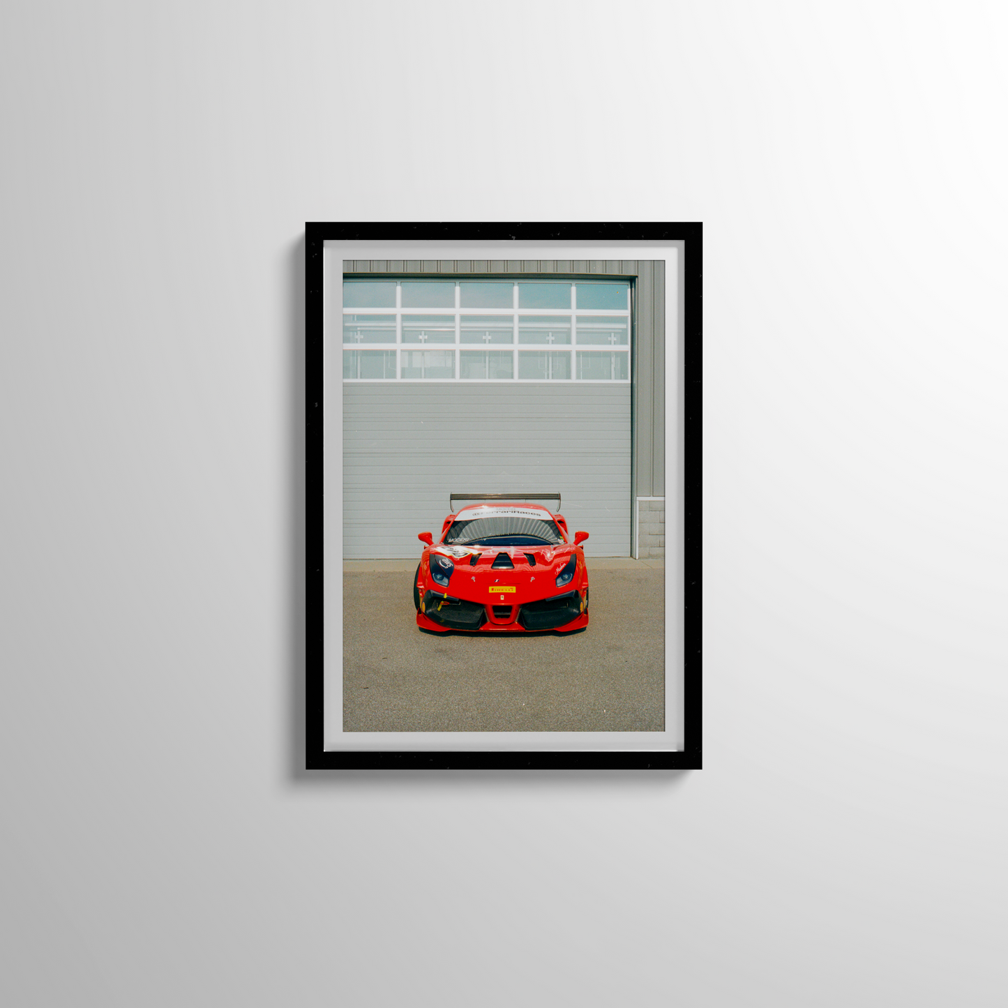 Ferrari Spec Racecar on Film