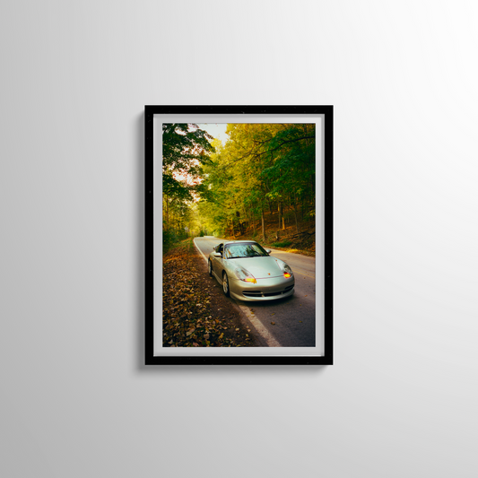 996 Porsche in Fall