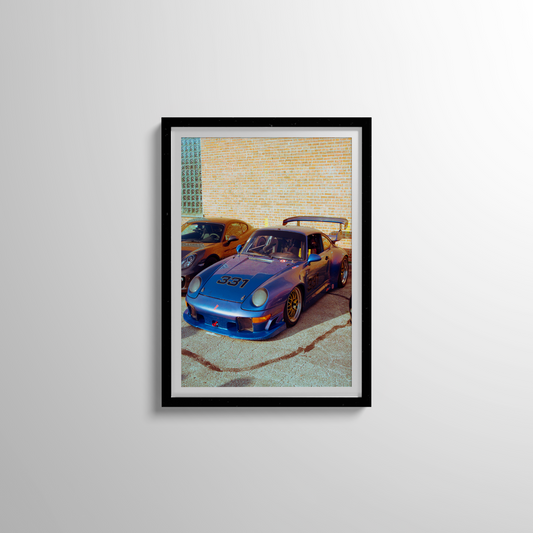 993 Porsche Racecar on Film
