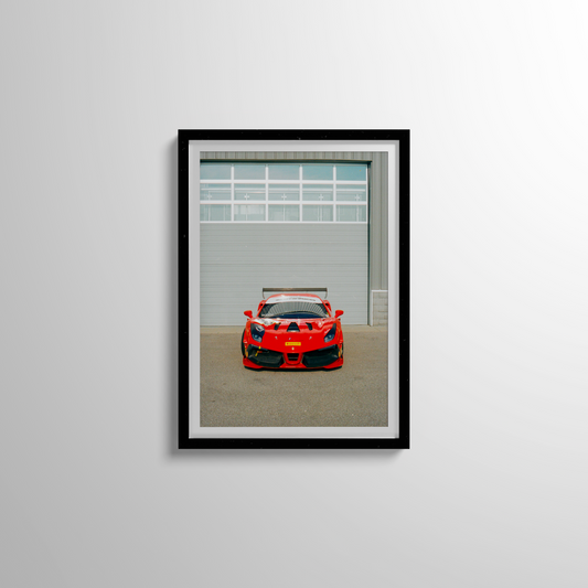 Ferrari Spec Racecar on Film
